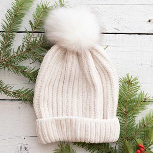 JOE FRESH x Jillian Harris Chenille Pom-Pom Beanie